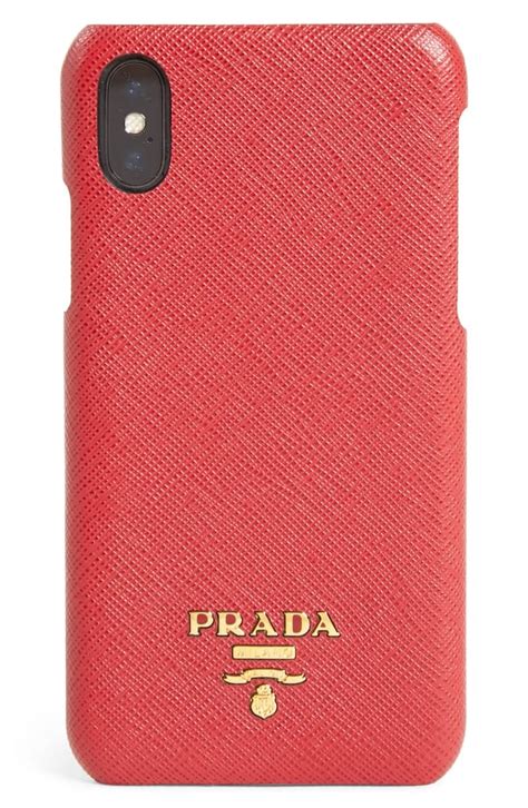 prada saffiano leather iphone case.